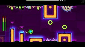 Airborne robots. Прохождение уровня. Geometry dash meltdown. С тремя золотыми монетами!!!!!