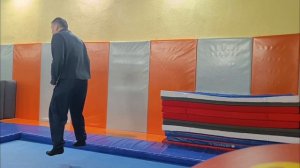 Кардио тренеровка на батуте