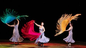 Бамбера фламенко с мантонами