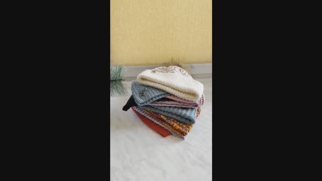 ВСЕ МОИ ШАПКИ СВЯЗАННЫЕ ЗА 2025 ГОД смотреть онлайн