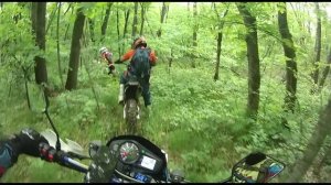 14.05.2023 Заблудившиеся... 8-ми часовой лесной прохват с эвакуацией мотоцикла.