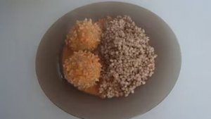 Тефтели и гречка. Маринкины творинки. Всем МИРА и Добра!