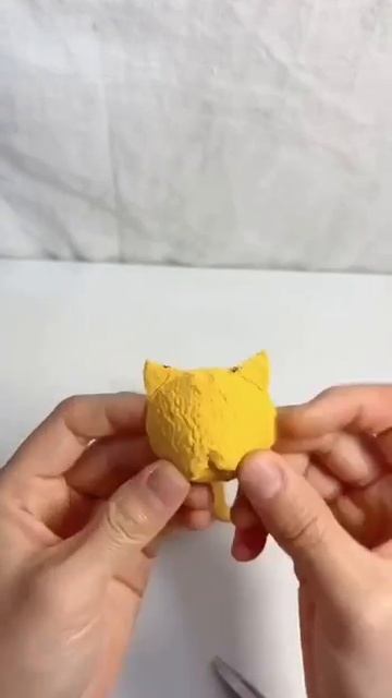 Кошечки из яичных лотков 🐈⬛ смотреть онлайн