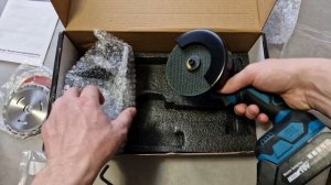 2 в 1 Циркулярная пила и мини УШМ Heimerdinger