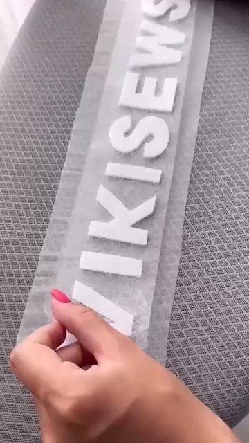 ❗️МК — объемные буквы на одежде❗️ смотреть онлайн