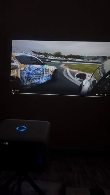 Финал ADM DRIFT CONTEST 2025, демонстрация видео с проектора.