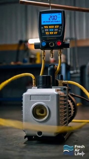 Вакуумирование системы кондиционирования обязательно! смотреть онлайн