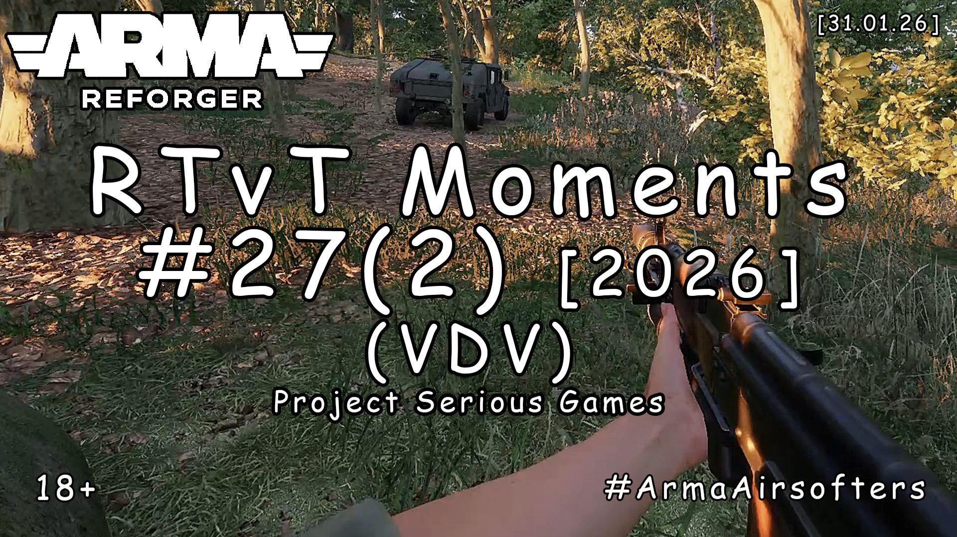 ARMA Reforger - RTvT моменты #27 (2) - Кулак раздора: Выход на рубежи (PSG VDV)  [2026]