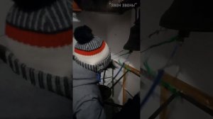 Звонарь Семен, колокольный звон в храме Воздвижения Креста Господня, г.Курск #звонятдети