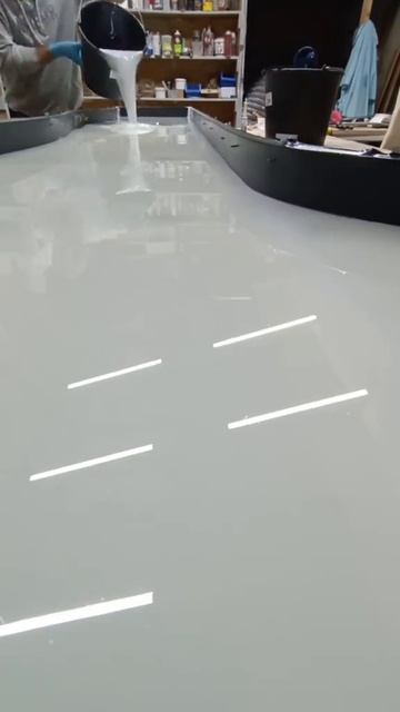 Сделали столешницу для бара