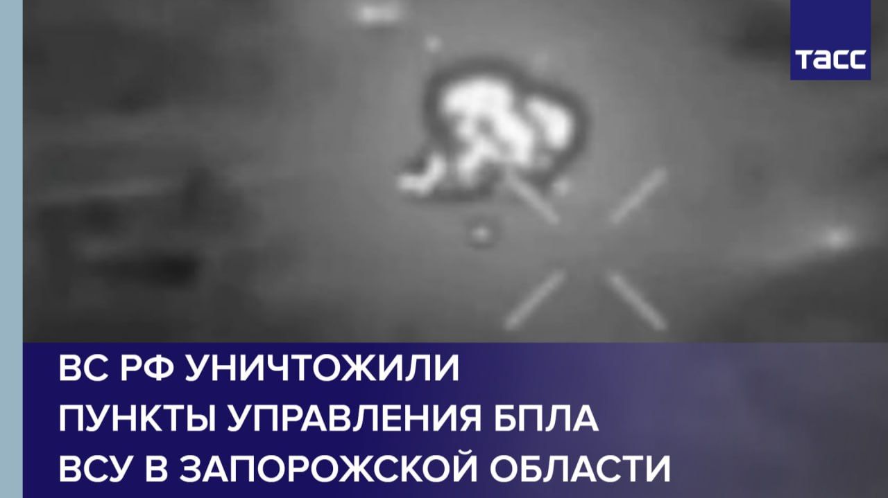ВС РФ уничтожили пункты управления БПЛА ВСУ в Запорожской области смотреть онлайн