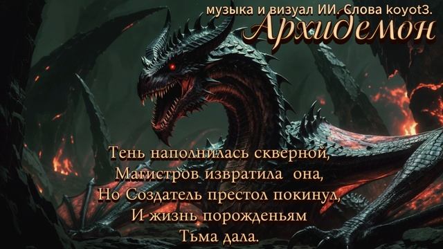 Архидемон./Авторская песня/