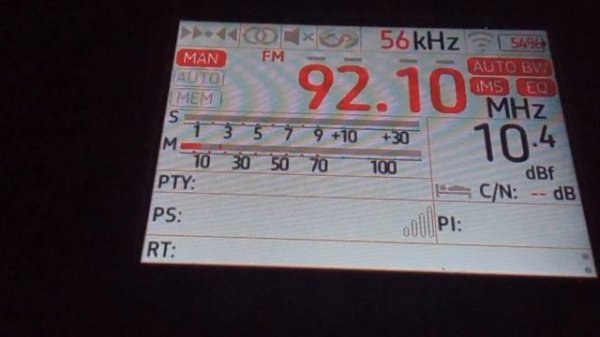 Радио России (Билярск) 92.1 МГц (тропо, ~200 км)