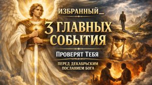 ИЗБРАННЫЙ ⚠️ 3 СОБЫТИЯ ПРОВЕРЯТ ТЕБЯ ПЕРЕД ДЕКАБРЬСКИМ ПОСЛАНИЕМ БОГА