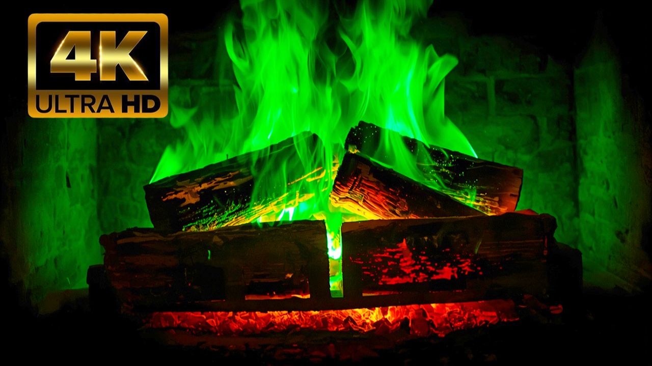 РЕЛАКС ДЛЯ СНА | КАМИН КОСТЕР 4К
