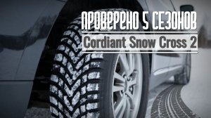 Бюджетные зимние шины Cordiant Snow Cross 2: шум VS безопасность. Мой опыт🚙