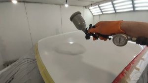 Chevrolet Niva: покраска крыши в переход на акриле