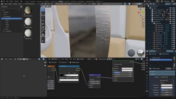 Stylized Kitchen Course in Blender p133 SK_S3_C26 Tiles and Kitchen utensils