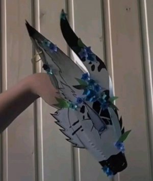 тутор на дракона на руку~💖