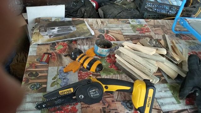 Смазка цепной аккумуляторной пилы Hunter и новая маслëнка. смотреть онлайн