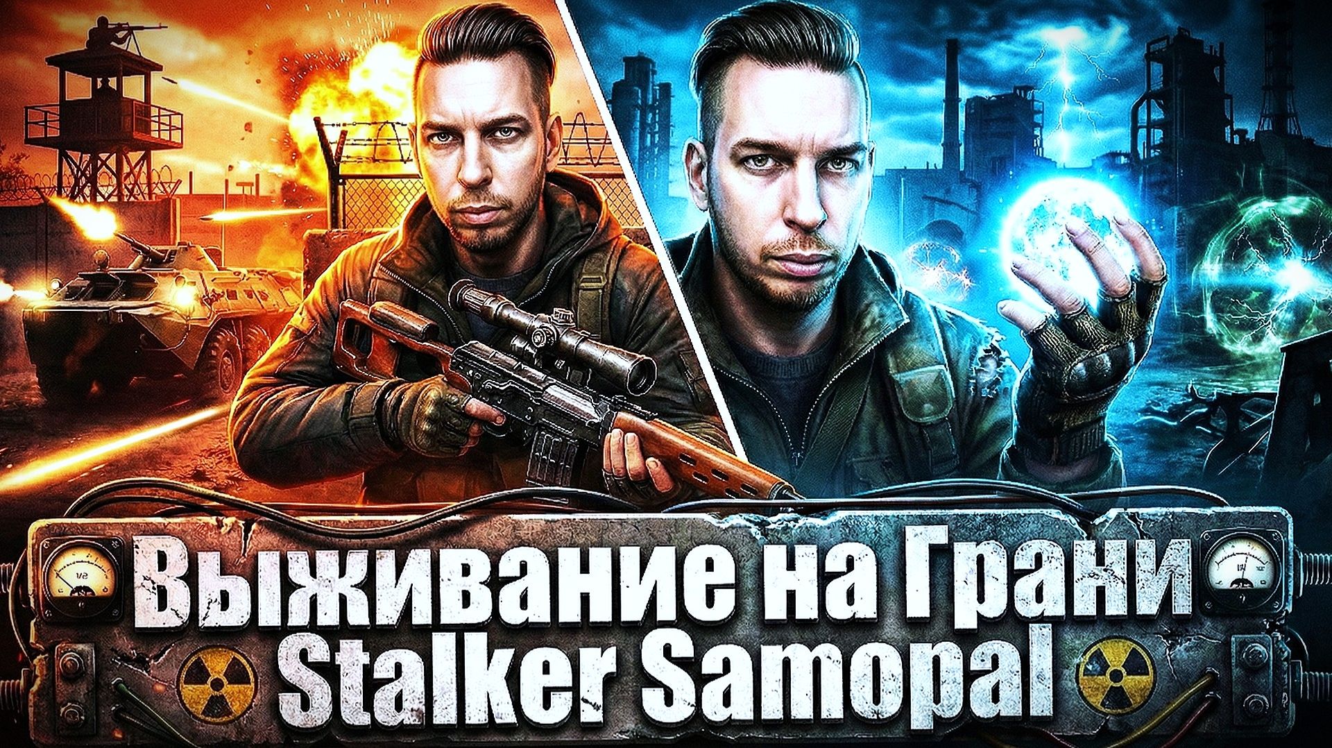 DayZ | Выживание на Грани и Штурм Военной базы - Stalker Samopal PVE