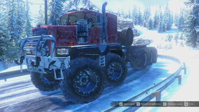 Аляска белая долина все наблюдательные вышки SnowRunner Высокое напряжение смотреть онлайн