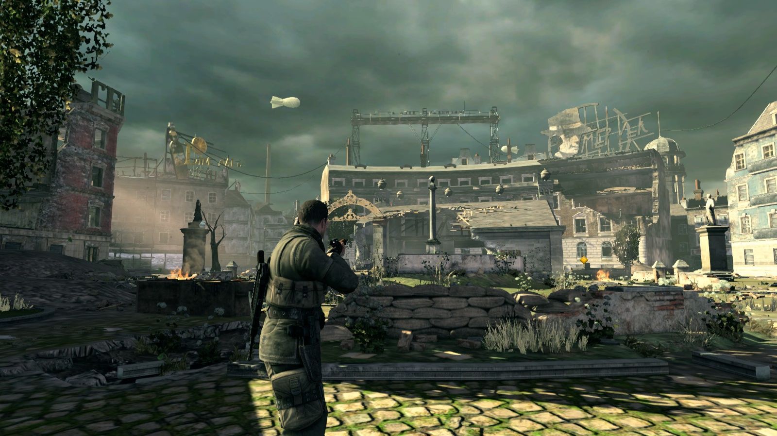 уничтожил ракету и снайперов в игре/SNIPER ELITE V2\4 смотреть онлайн