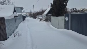 354. День сурка. Велика РОССИЯ а снег кидать некуда.