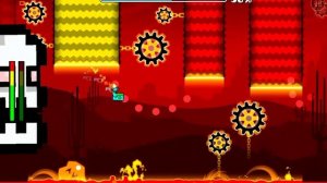 Прохождение уровня PRESS STARS, GEOMETRY DASH SUBZERO, С тремя золотыми монетам!!!!!