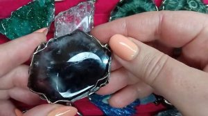 Наборы в нейзильбере, кулоны, кольца в меди, серьги 2 часть)