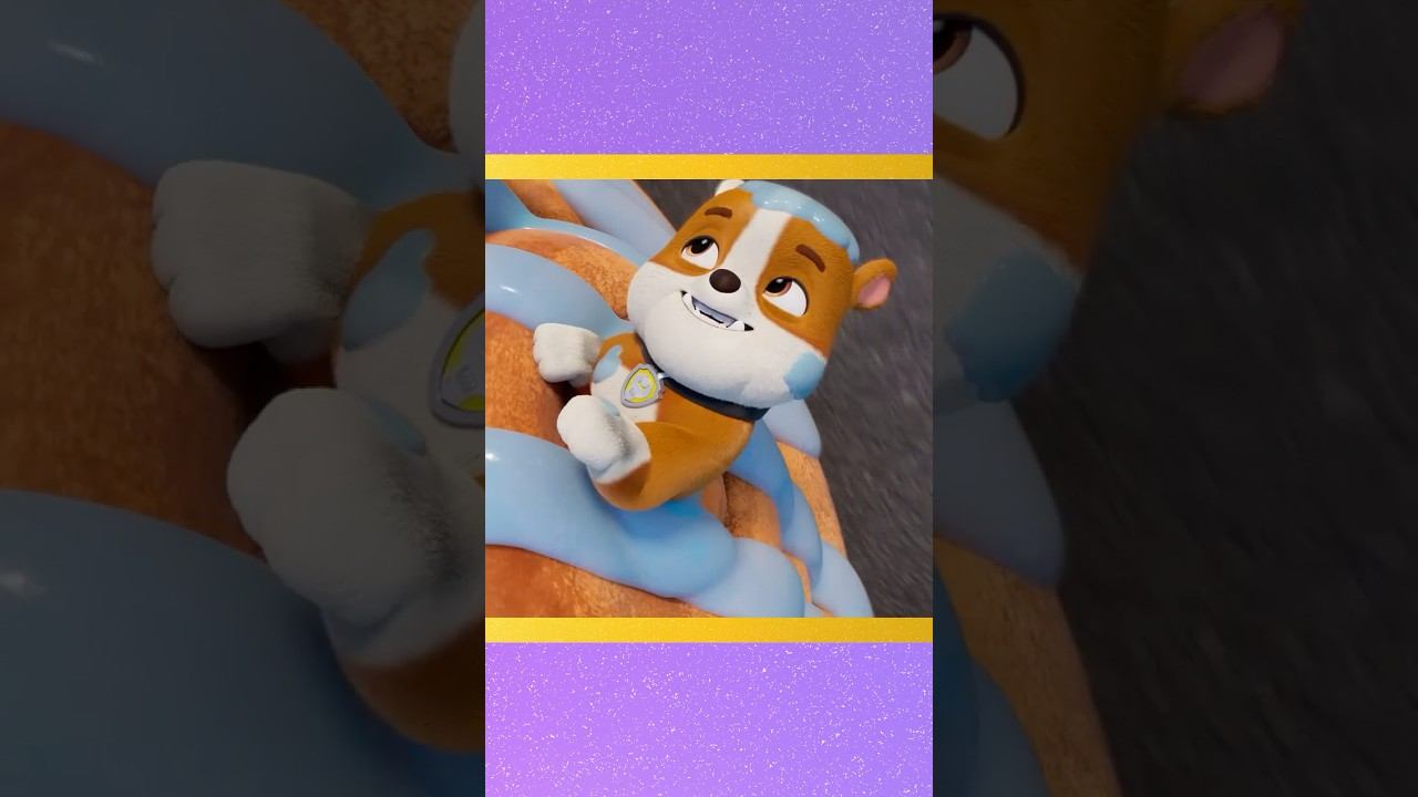 Щенячий патруль спасает Раббла из гигантского рулета с корицей! | Nick Jr. Cyrillic #shorts смотреть онлайн