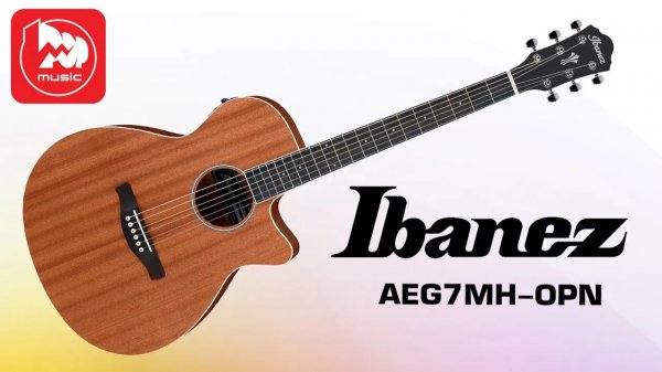 IBANEZ AEG7MH-OPN электроакустическая гитара