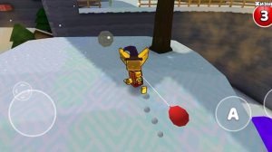 все стикеры в снежной далине супер медведь