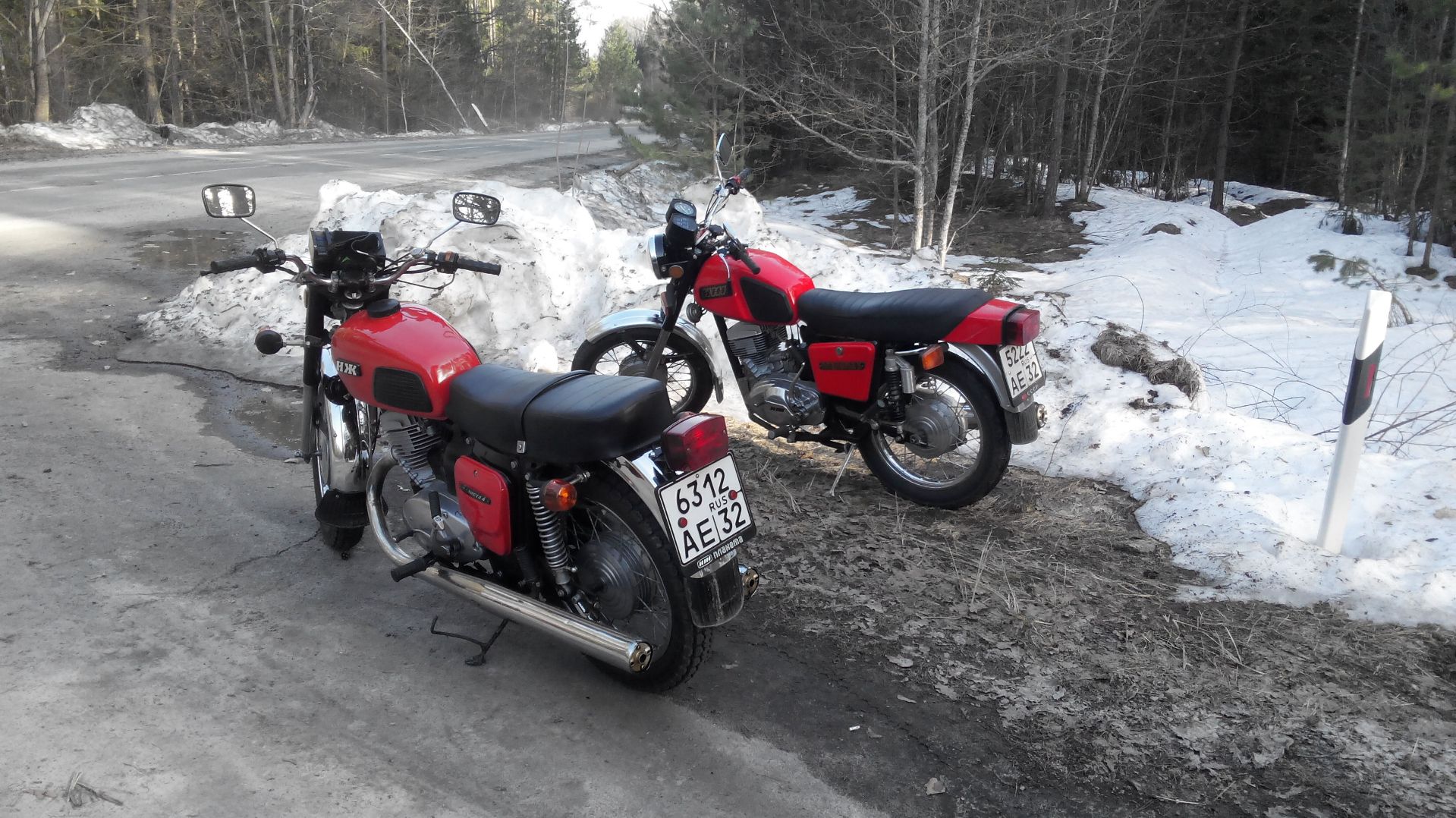 Зимой на ИЖ Планетах