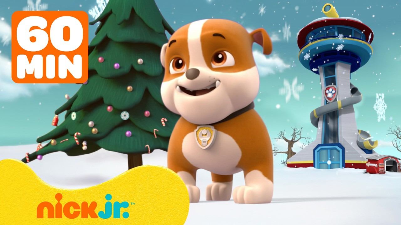 Щенячий патруль | Зимние спасения Реббла на Башне Наблюдения! | Nick Jr. Cyrillic смотреть онлайн