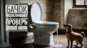 Бачок унитаза переливает и не держит воду? Быстрое решение без сантехника 🛠️