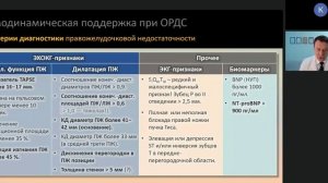 Гемодинамическая поддержка при ОРДС Кузьков В.В. 2026