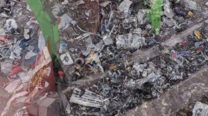 Интересные кадры с измельчением автомобилей | промышленных измельчителей