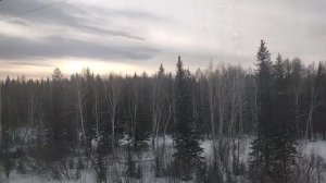 Иркутская область, утро неподалеку от Тайшета