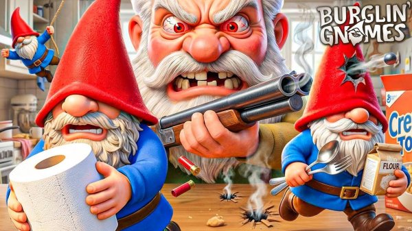 САМАЯ СМЕШНАЯ ИГРА 2026 ГОДА! МЫ ГНОМЫ ВОРЫ но НАС СМЫСЛИ В УНИТАЗ! РЖАКА ДО СЛЕЗ! (BURGLIN' GNOMES)