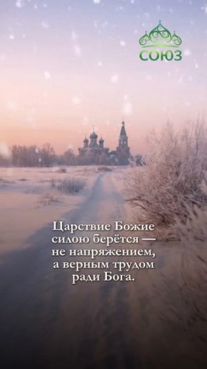 Царство Небесное силою берется