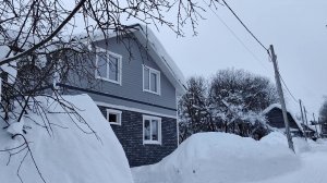 7 февраля 2026 Приехала на Дачу Все Засыпано Снегом