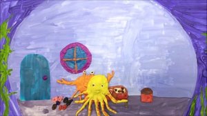 Мультфильм "Осьминог", Храмцов Николай, 8 лет