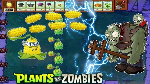 Зомби против растений! Plants vs Zombies ПвЗ PvZ Растения против Зомби