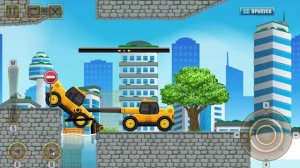 ПОГРУЗЧИК ГРУЗИТ КОНТЕЙНЕР. МУЛЬТФИЛЬМ. СТРОИТЕЛЬНЫЕ МАШИНКИ