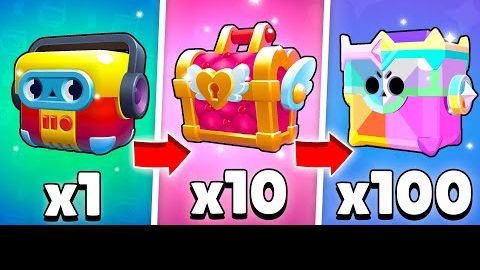 КАЖДАЯ ПОБЕДА ПРОКАЧИВАЕТ МОЙ ЯЩИК В БРАВЛ СТАРС!😨 смотреть онлайн