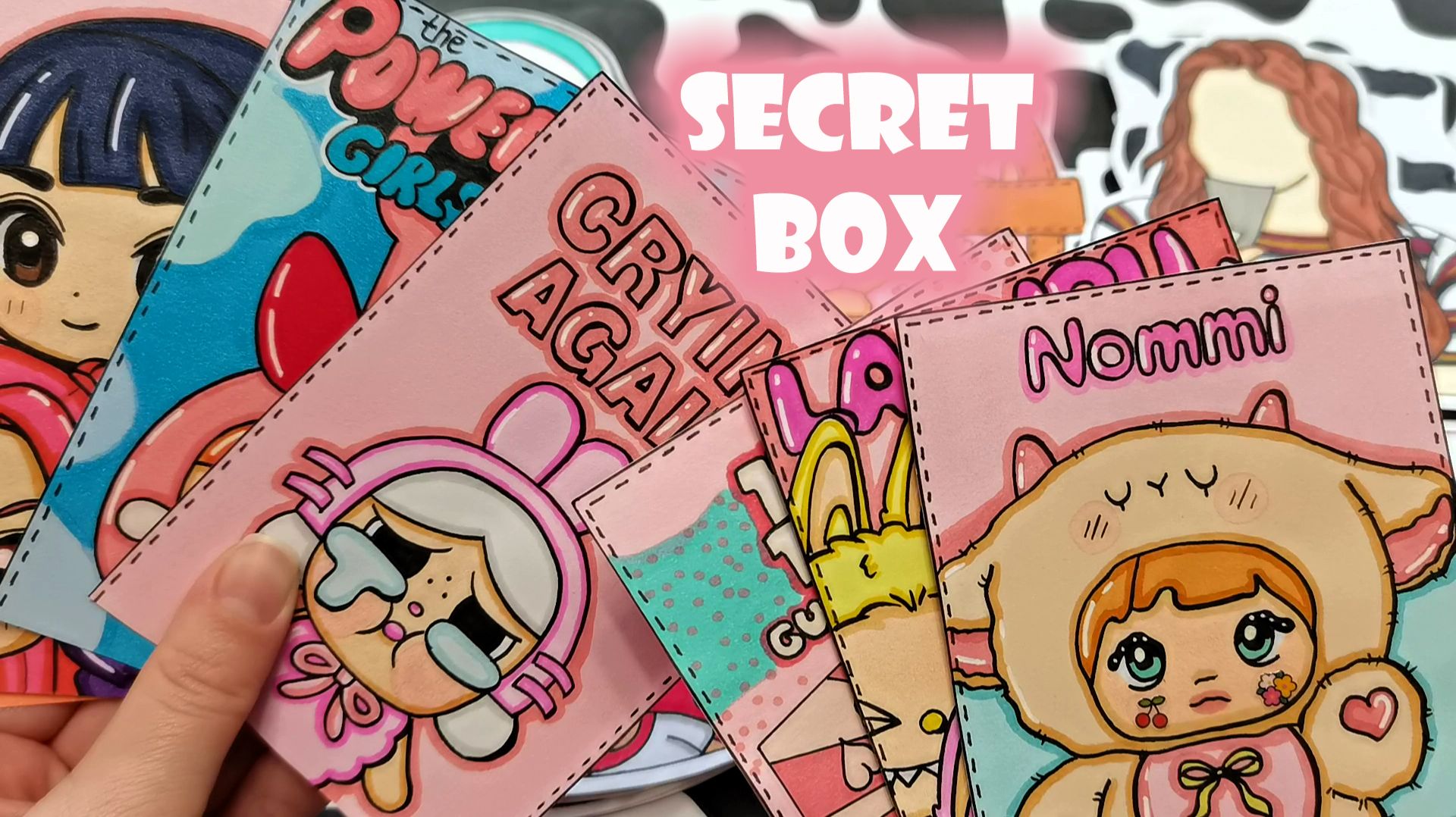 Secret Box🎁Nommi,Labubu...🌸Распаковка от Happy Family TV💕