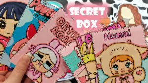 Secret Box🎁Nommi,Labubu...🌸Распаковка от Happy Family TV💕