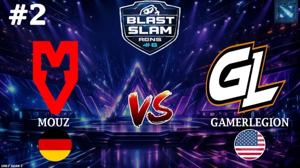 ПАК 1 vs 9! | Mouz vs GamerLegion #2 (BO3) BLAST Slam 6