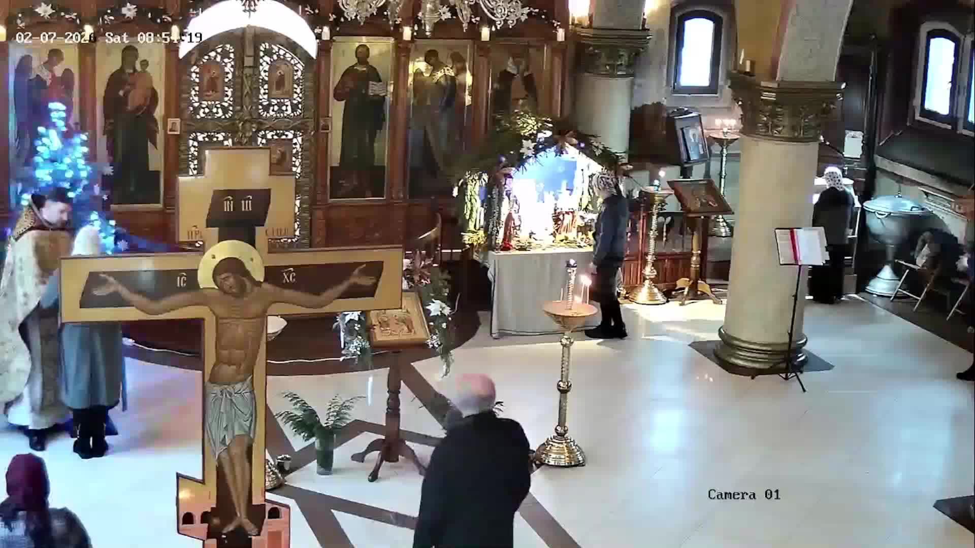 Божественная литургия. Заупокойная лития. 07.02.2026г. 9.00. смотреть онлайн